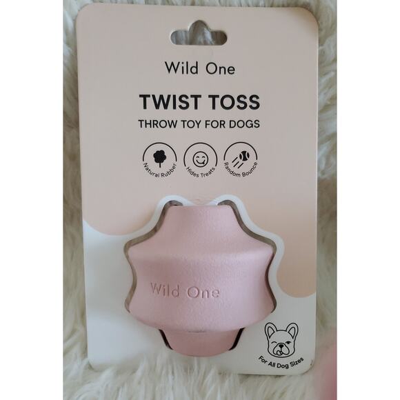 4 Dog Toy Lot Wild One Twist Toss, Rope Squeaky & 2 Melon Squeaky - Picture 2 of 7